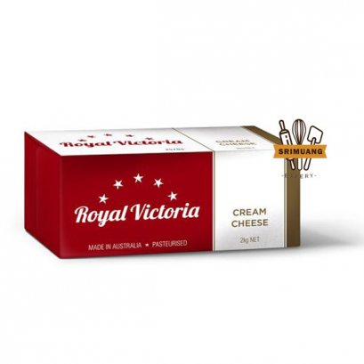 [แช่เย็น] ครีมชีส Royal Victoria Cream Cheese 2 kg