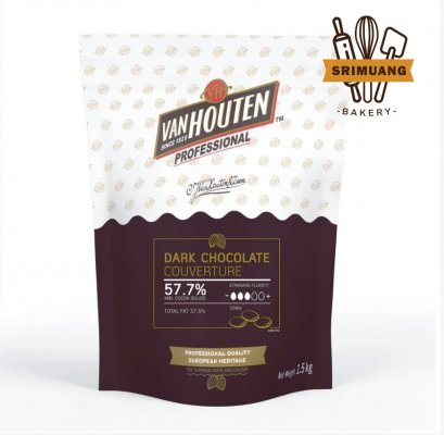 Van Houten Dark Chocolate 57.7% 1.5 kg