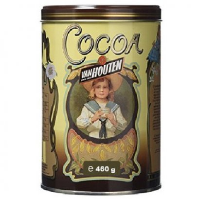 Van Houten 100% Cocoa Powder นำเข้า (เบลเยี่ยม) คลาสสิค 460 g