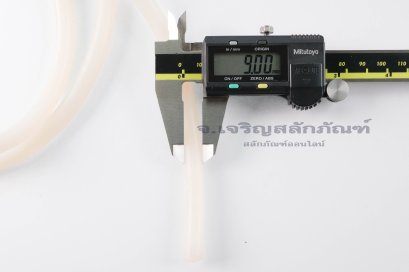 ซิลิโคนเส้นกลมตัน ขนาด 9 มิล