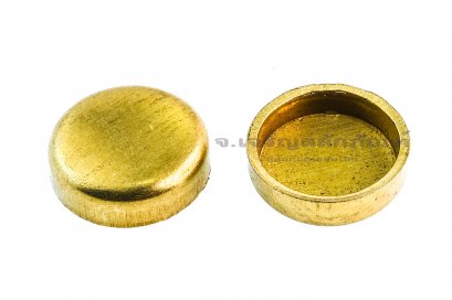 ตาน้ำทองเหลือง-ฝาอุดปิด  ขนาด 20x6.5 mm