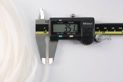 ซิลิโคนเส้นกลมตัน ขนาด 3.5 มิล