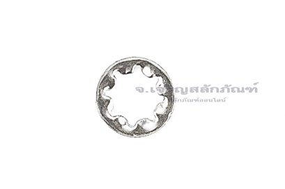 แหวนจักรกันคลายถี่ใน สแตนเลส M2 รุ่นฟันห่าง