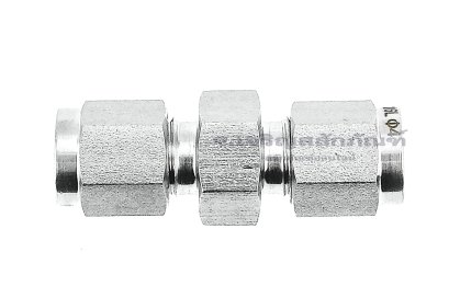 ข้อต่อตรงตาไก่สแตนเลสเกรด 316 (เสียบสาย x เสียบสาย) 4 x 4 mm