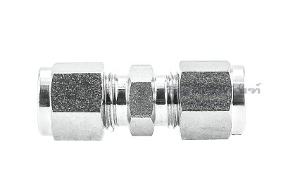 ข้อต่อตรงตาไก่สแตนเลสเกรด 316 (เสียบสาย x เสียบสาย) 8 x 8 mm