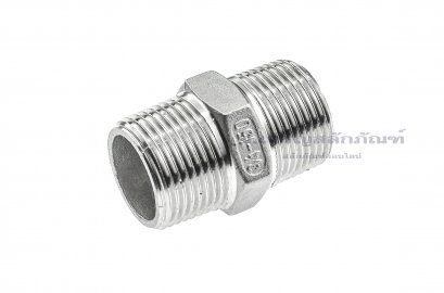 ข้อต่อตรงนิปเปิ้ล (เกลียวนอก x เกลียวนอก) ขนาด 3/4&quot; x 3/4&quot;