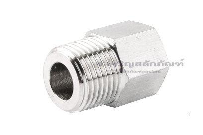 ข้อต่อตรงสแตนเลส (เกลียวนอก x เกลียวใน) 1/2" x M14x1.5 ข้อต่อลด-ข้อต่อเพิ่ม