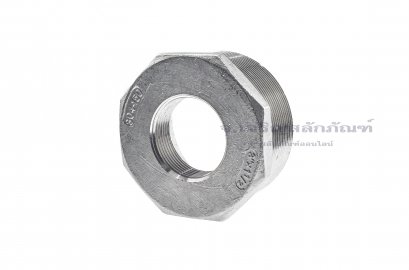 ข้อต่อลดเหลี่ยมสแตนเลส (เกลียวนอก x เกลียวใน) ขนาด 3&quot; x 1.1/2&quot;
