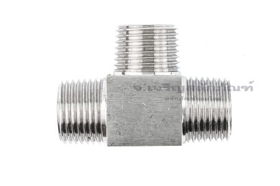 ข้อต่อสามทาง แสตนเลส 304 (เกลียวนอก x เกลียวนอก x เกลียวนอก) 1/2"x1/2"x1/2" รุ่นหนาพิเศษ