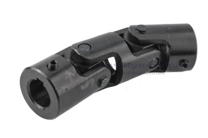 ข้ออ่อนยอยแบบต่อ 3 ตอน Universal Joint เหล็กแข็ง ขนาดความโตนอก 49 mm รูใน 25 mm ยาว 170 mm