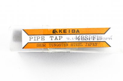 ดอกต๊าปเกลียว 2 ตัวชุด KEIBA 1/4&quot; BSPF เกลียว 19 คุณภาพอย่างดี