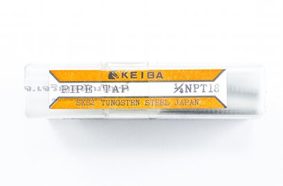 ดอกต๊าปเกลียว 2 ตัวชุด KEIBA 1/4&quot; NPT เกลียว 18 อย่างดี