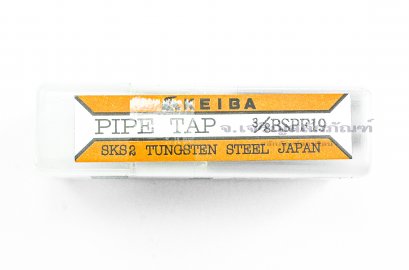 ดอกต๊าปเกลียว 2 ตัวชุด KEIBA 3/8&quot; BSPF เกลียว 19 คุณภาพอย่างดี