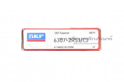 ตลับลูกปืนเบอร์ SKF 6307 2RS/C3 (35-80-21)