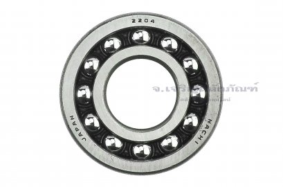 ตลับลูกปืนเม็ดกลมปรับแนวได้เอง NACHI เบอร์ 2204 ขนาด 20-47-18