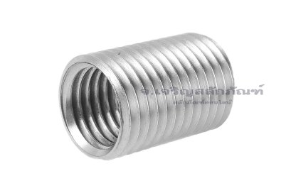 ตัวหนอนซ่อมเกลียวสแตนเลส เกลียวในขนาด M12x1.5 เกลียวนอกขนาด M14x1.5 ความยาว 20 mm