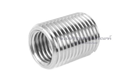 ตัวหนอนซ่อมเกลียวสแตนเลส เกลียวในขนาด M12x1.5 เกลียวนอกขนาด M16x1.5 ความยาว 20 mm