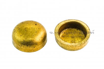 ตาน้ำทองเหลือง-ฝาอุดปิด  ขนาด 13x5.3 mm