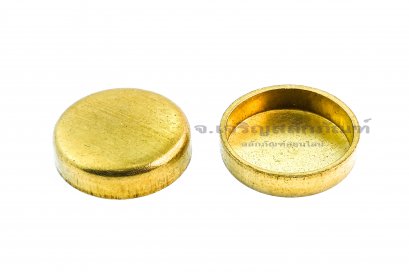 ตาน้ำทองเหลือง-ฝาอุดปิด  ขนาด 30x8.0 mm