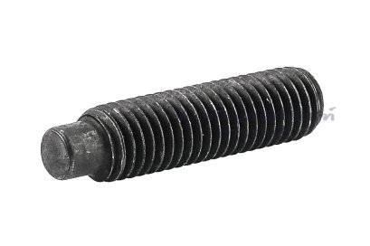 น็อตตัวหนอนดำแข็ง M10x40 ปลายทรงกระบอกขนาด 6.8x5.5 mm เกรด 12.9