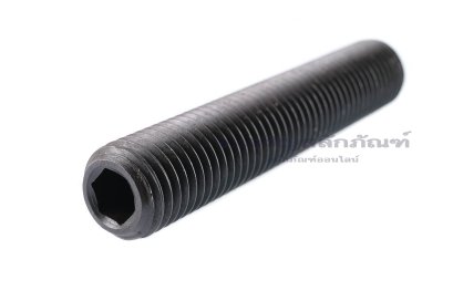 น็อตตัวหนอนดำแข็ง M24x130 เกรด 12.9