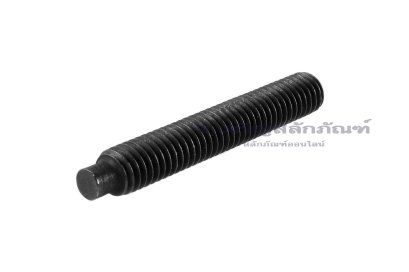 น็อตตัวหนอนดำแข็ง M6x40 ปลายทรงกระบอกขนาด 4x3.2 mm เกรด 12.9