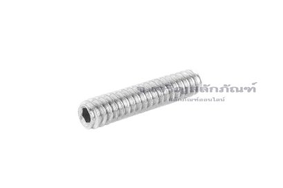 น็อตตัวหนอนสแตนเลส #4-40 x 1/2" (เบอร์ 4 เกลียว 40 ยาว 1/2") วัดความโตเป็นมิลได้ 2.84x12.7 mm