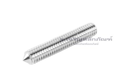 น็อตตัวหนอนสแตนเลส ทรงปลายแหลม M6x35