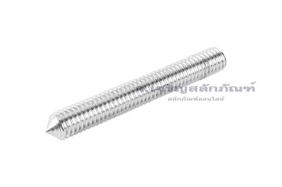 น็อตตัวหนอนสแตนเลส ทรงปลายแหลม M6x45