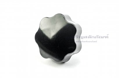 น็อตมือหมุนดอกไม้ (Star Grip Knob) เกลียวในขนาด M8 ความโตหัว 38 mm