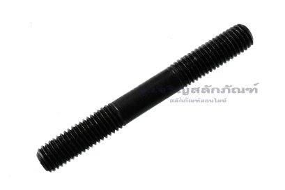 น็อตสตัดเกลียวสองข้าง Stud Bolt M12x1.75x100 ช่วงระยะเกลียว 37x37 mm