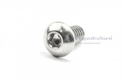 น็อตหัวจมกลมสแตนเลส 1/4&quot;x1/2&quot;