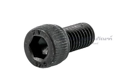 น็อตหัวจมดำแข็ง #10-32 x 1/2" (เบอร์ 10 เกลียว 32 ยาว 1/2") วัดความโตเป็นมิลได้ 4.8x12.7 mm เกลียวตลอด
