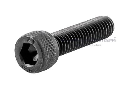 น็อตหัวจมดำแข็ง #10-32 x 3/4" (เบอร์ 10 เกลียว 32 ยาว 3/4") วัดความโตเป็นมิลได้ 4.8x19 mm เกลียวตลอด