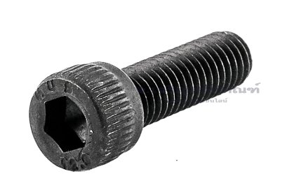น็อตหัวจมดำแข็ง #10-32 x 5/8" (เบอร์ 10 เกลียว 32 ยาว 5/8") วัดความโตเป็นมิลได้ 4.8x15.9 mm เกลียวตลอด