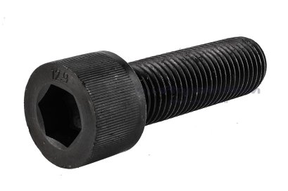 น็อตหัวจมดำแข็ง M22x70 เกลียวซ้าย (เกลียวตลอด) เกรด 12.9 น็อตตัวผู้เกลียวซ้าย