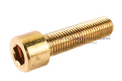 น็อตหัวจมทองเหลือง M16x60 เกลียวตลอด