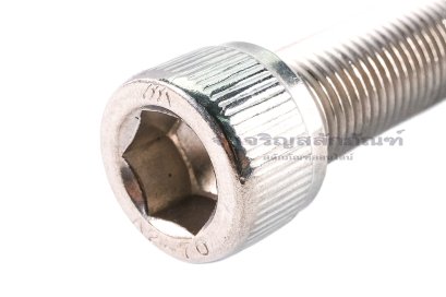 น็อตหัวจมสแตนเลส M12x1.25x40 เกลียวตลอด