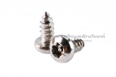 น็อตหัวทอร์ค-หัวดาว มีเดือยโผล่เกลียวปล่อยสแตนเลส M4.2x9.5