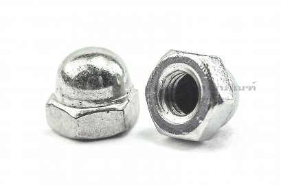 หัวน็อตหมวก-หัวน็อตแบบปิด Dome Hex Nut M3x0.5