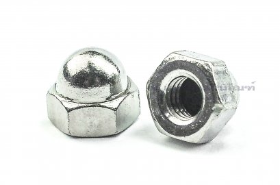 หัวน็อตหมวก-หัวน็อตแบบปิด Dome Hex Nut M4x0.7