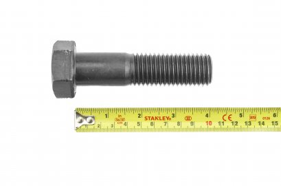 น็อตเหลี่ยมดำแข็ง 1&quot; (BSW/NC) ยาว 4&quot;