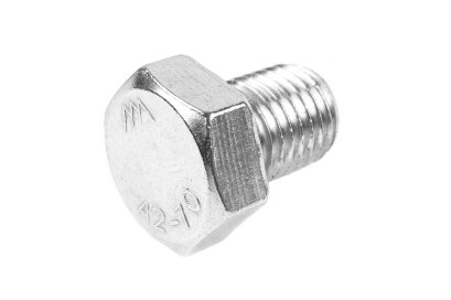 น็อตหัวเหลี่ยมสแตนเลส Stainless Steel Hex Bolt M16x20 เกลียวตลอด