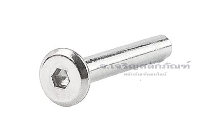 น็อตเกลียวใน-ปลอกหัวน็อต หัวจมแบนสแตนเลส Inner Thread Bolt M3x26