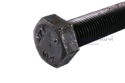 น็อตเหลี่ยมดำแข็ง M14x1.5x70 เกรด 10.9 แข็งพิเศษ เกลียวตลอด