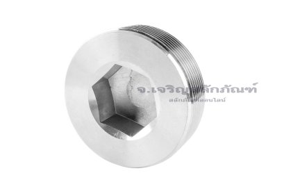 ปลั๊กอุดตัวหนอนสแตนเลส 2" NPT 11.5