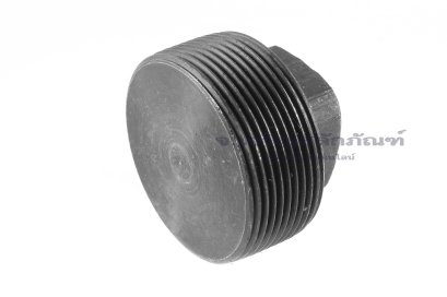 ปลั๊กอุดเกลียวนอกเหล็กดำ หัวสี่เหลี่ยม ขนาด 2" เกลียว 11 (BSPT)