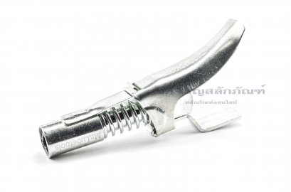 คอปเปอร์หัวอัดจารบี ปลายหัวอัดจารบีแบบบีบล็อค เกลียวในด้านหลัง 1/8&quot;