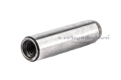 ปิ๊นกลม-สลักกลม Dowel Pin with Internal Thread ขนาด 8x30 แบบมีเกลียวใน M5