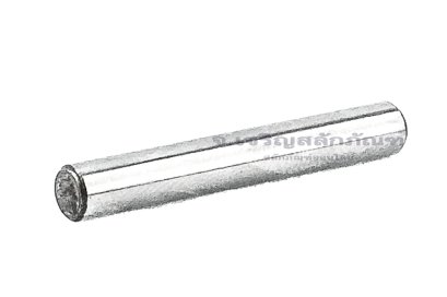 ปิ๊นกลม-สลักกลม Dowel Pin ขนาด 5x35